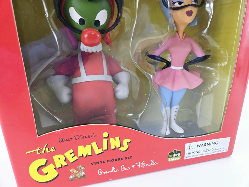 Walt Disney's THE GREMLINS vinyl figure Gus & Fifinella 2007 Dark Horse Comics