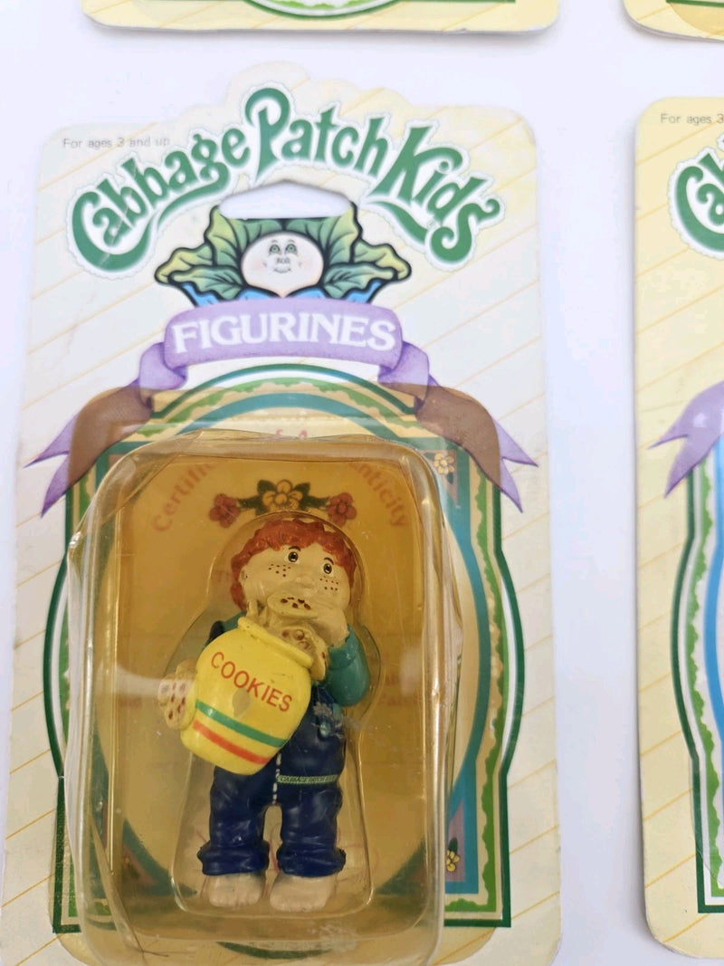 Vintage Cabbage Patch Kids PVC Figurine Lot Panosh Place 1984 1985 Deluxe First