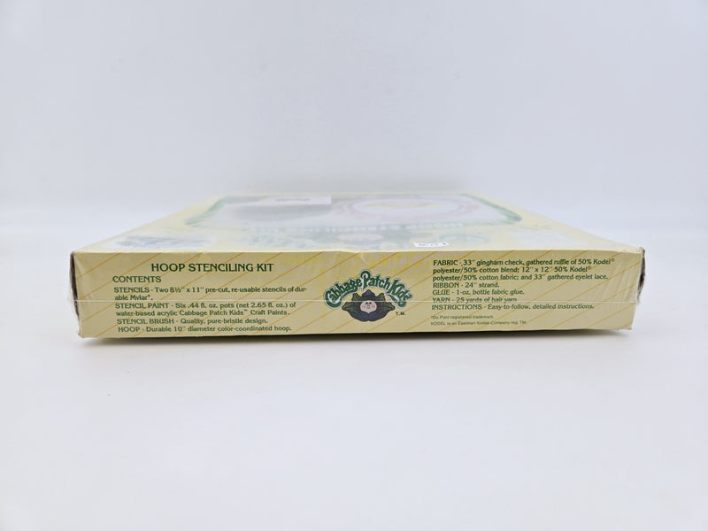 1984 Cabbage Patch Hoop Stenciling Kit ~ New! Sealed