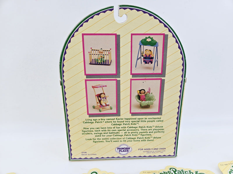 Vintage Cabbage Patch Kids PVC Figurine Lot Panosh Place 1984 1985 Deluxe First