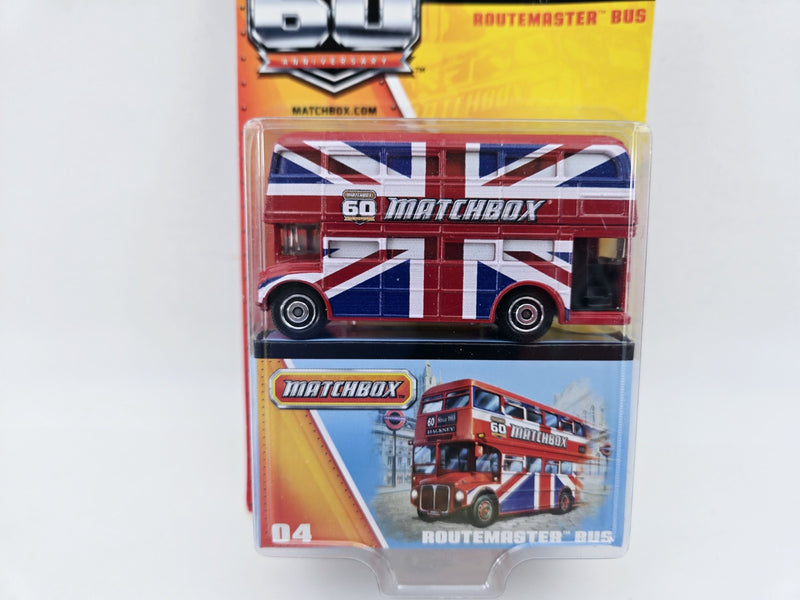 2012 Matchbox 60th Anniversary Routemaster Bus # 4 Commemorative Edition