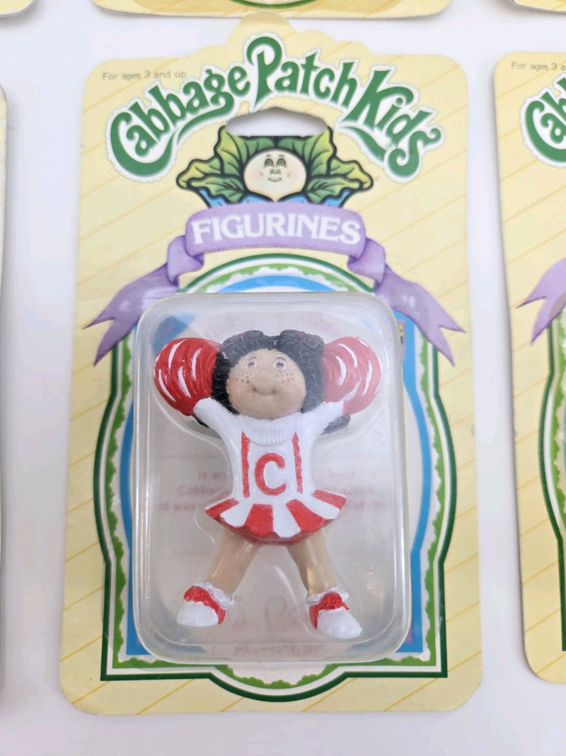Vintage Cabbage Patch Kids PVC Figurine Lot Panosh Place 1984 1985 Deluxe First
