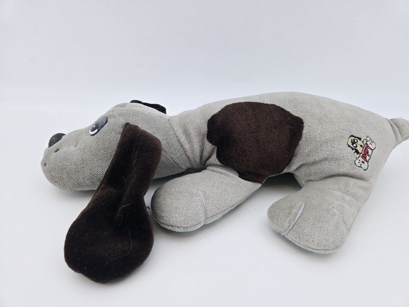 Vintage 1985 Plush POUND PUPPY Gray  With Black Spots TONKA 17” Plush Toy