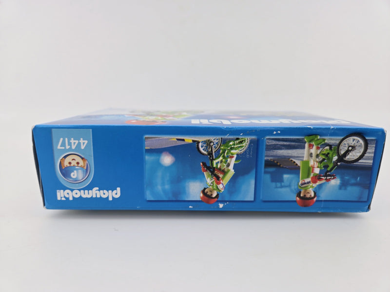Playmobil 4417 BMX Rider Green with Bike 2006 Retired