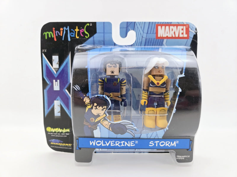 Marvel Minimates Wolverine Storm Action Figure 2 Pack