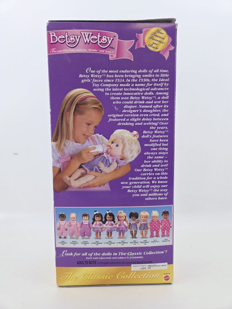 Betsy Wetsy Doll The Classic Collection Mattel 2000