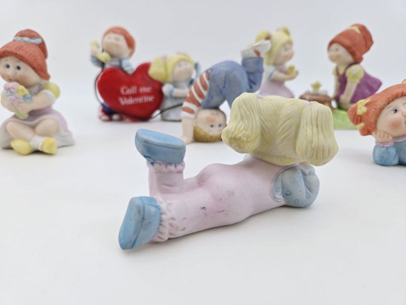 Vintage Cabbage Patch Kids Ceramic Lot 1983 1984 1985