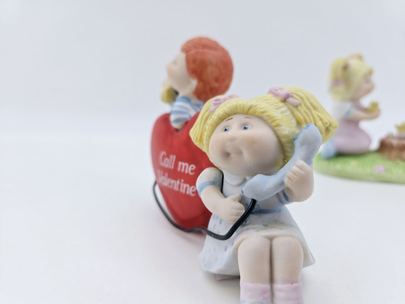 Vintage Cabbage Patch Kids Ceramic Lot 1983 1984 1985
