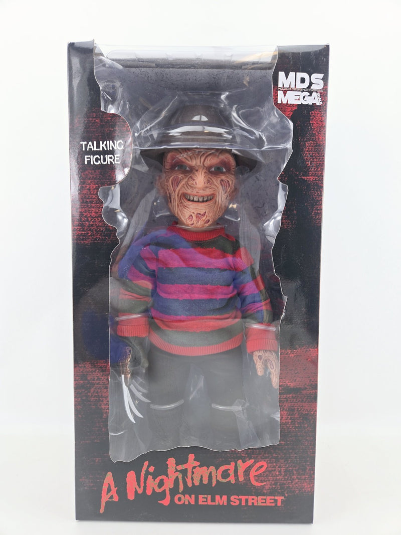 MDS MEGA SCALE Nightmare On Elm Street FREDDY WITH SOUND 15 INCH DOLL MEZCO