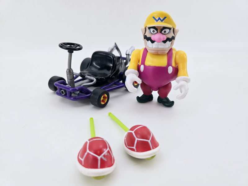 1999 Toy Biz Mario Kart 64 Wario Figure 100% Complete