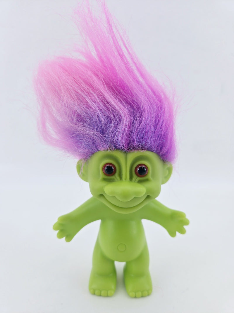 Russ Troll Doll Glow in the Dark Glo Troll Spencer's 1990 Vintage Collectible 5"