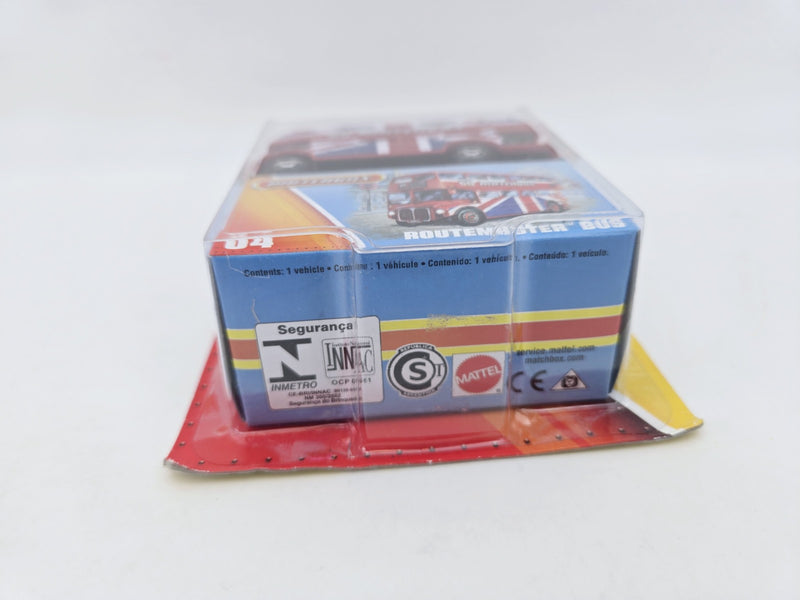 2012 Matchbox 60th Anniversary Routemaster Bus # 4 Commemorative Edition
